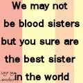 saying for a friend or sister in law
