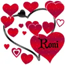 red hearts