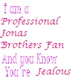 Professional Jonas Brothers Fan