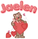 Jaelen- teddy with heart