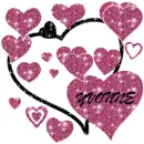 pink hearts