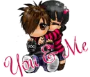 you and me