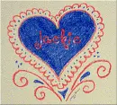 Jackie tagged heart