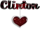 Glitter Heart, Clinton