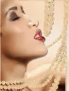 women with pearls