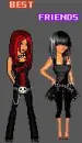 emo/goth/punk best friends