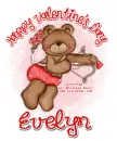 EVELYN Cupid Teddy