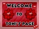 Welcome to Toni's Page