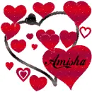 red hearts