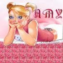 Amy - pigtails blonde