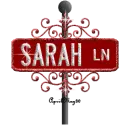 red street sign sarah LN
