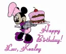 Happy Birthday, Luv, Kealey