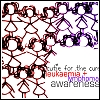 Raising awareness to leukaemia and lymphoma.