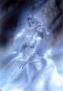 Blue Woman Wolf