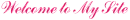 Welcome to my Site