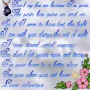 Don't cry see you at home