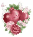 roses name hearts