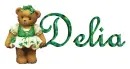 ST PADDY'S DAY TEDDY BEAR: DELIA
