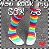 U rock my sockkss