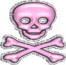 pink skull