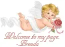 Valentine Cupid Angel - Welcome to my page, Brenda