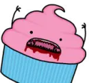 Vampire Cupcake