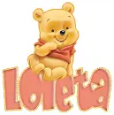 baby winnie pooh loleta