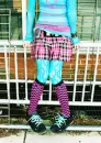colorful legs