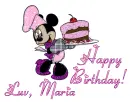 Happy Birthday, Luv, Maria