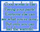 Good Works is like