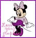 Love your graphic! Minnie-purple