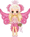 kawaii pink fairy