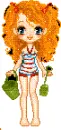 beach girl