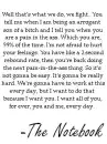 the notebook