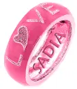 PINK LOVE RING: SADIA