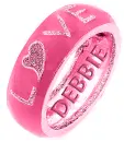 PINK LOVE RING: DEBBIE