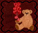 Happy Valentines Day Bear