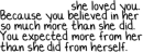 She Loved You