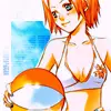 sakura at the beach