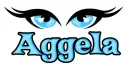 eyes light blue aggela