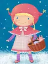 LIL GIRL IN SNOW