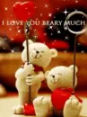 I LOVE YOU BEARY MUCH