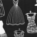 black dress