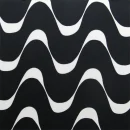 black waves