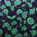 purple floral
