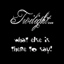Twilight...What else can I say?