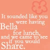 Eating Bella xDD