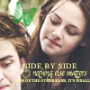 side by side