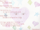 My First Hand Made Background Poetic Heart