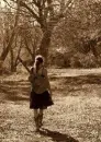 Girl and her guitar